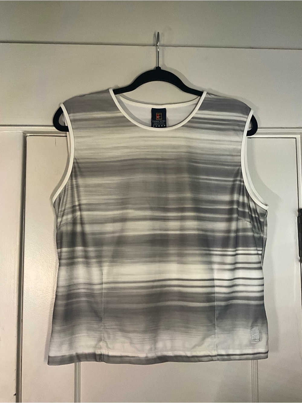 Nike Vintage Y2K Alpha Project Striped Tank Top